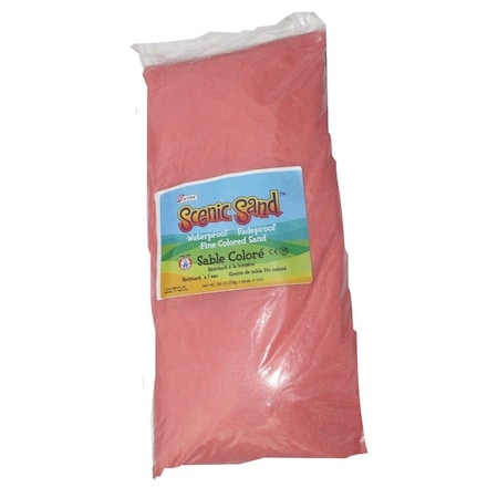 Scenic Sand 5 lbs Activa Bag of Pink Colored Sand SC81453